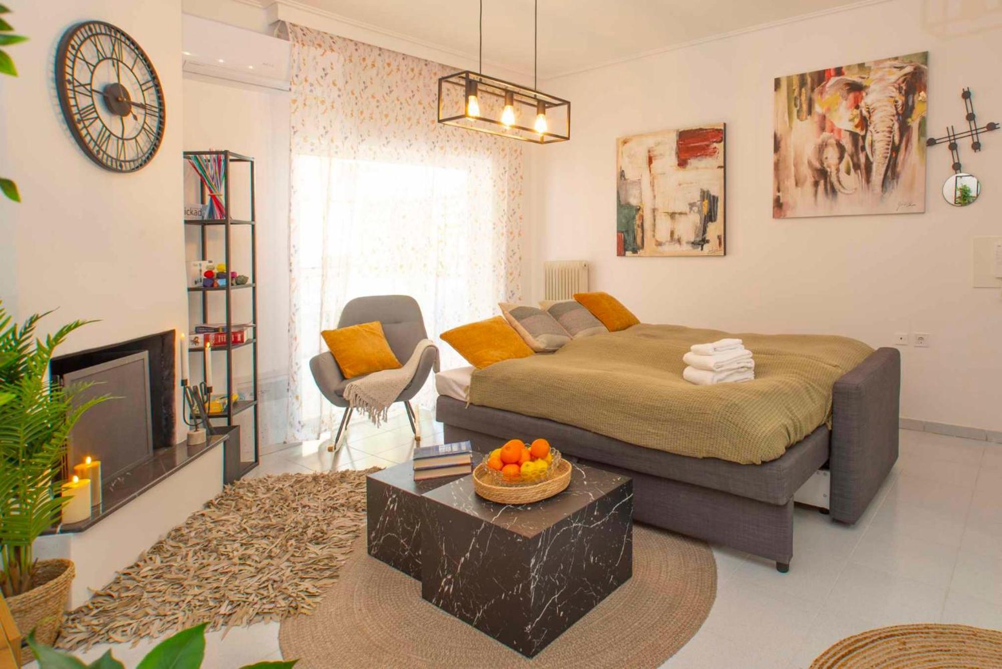 Top Floor Apartment In Chalkís Esterno foto